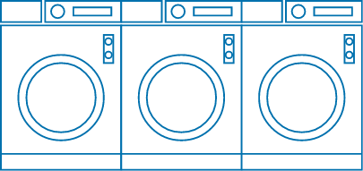 業務用洗濯機の画像