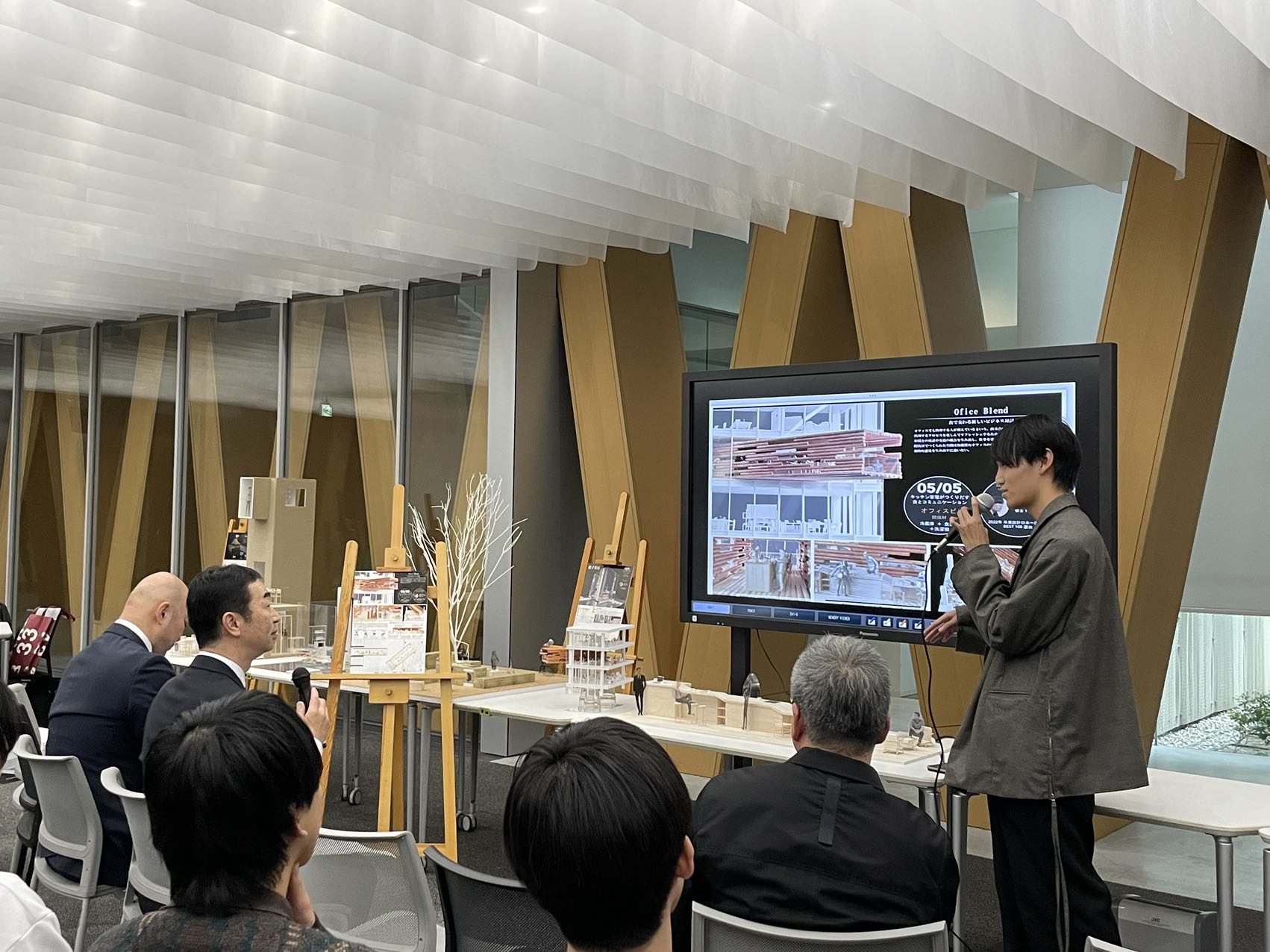 AQUA×近畿大学建築学部　共同研究　作品発表会開催