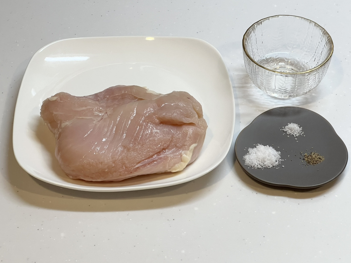 鶏むね肉に下味をつけて冷凍保存するときに用意するもの