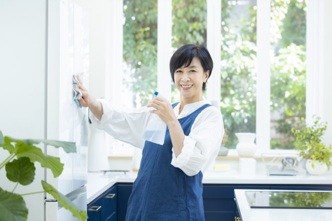 冷蔵庫　掃除
