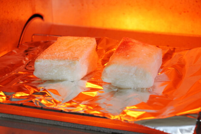 アルミホイル　トースター