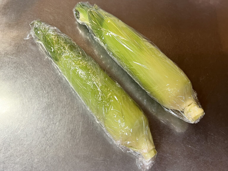 とうもろこしの保存