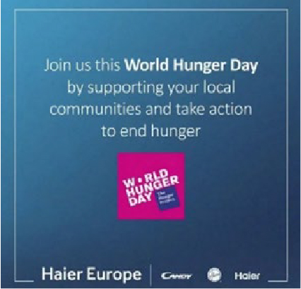 2022年5月28日「世界飢餓デー」