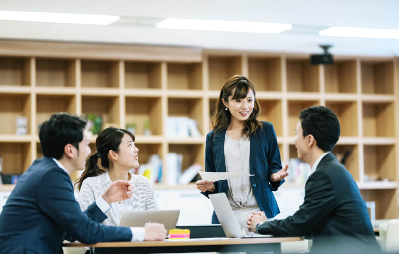 商品企画の様子